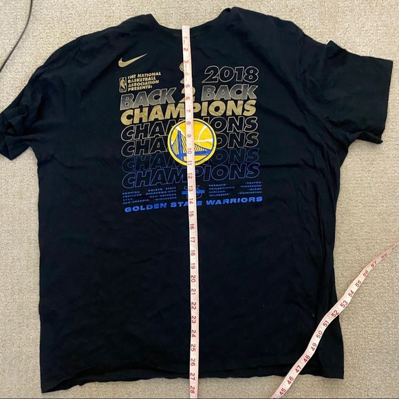 Golden State Warriors Back To Back Champs Shirt - Picture 6 of 6